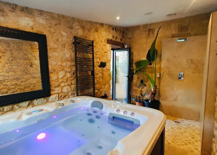 Romantique Avec Sauna, Spa, Cinema -la Closerie Du Biard- * Beaumont-du-Périgord